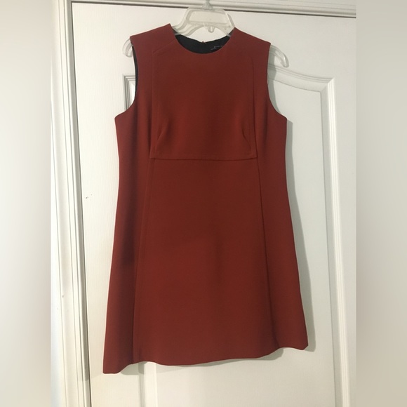 ZARA Rust Mini Dress - Picture 1 of 11